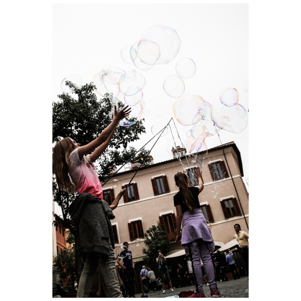 Kids and bubbles 2